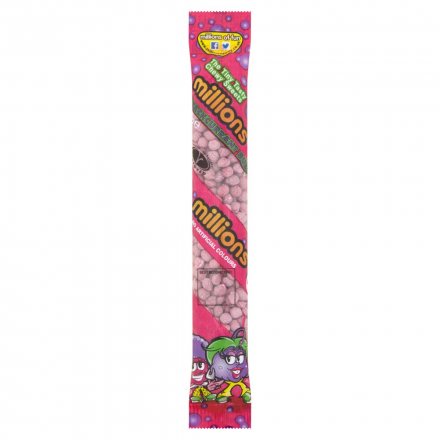 Millions Tubes B/Currant 60g (Pack of 12)
