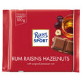 Ritter Sport Rum Raisins Hazelnuts 100g