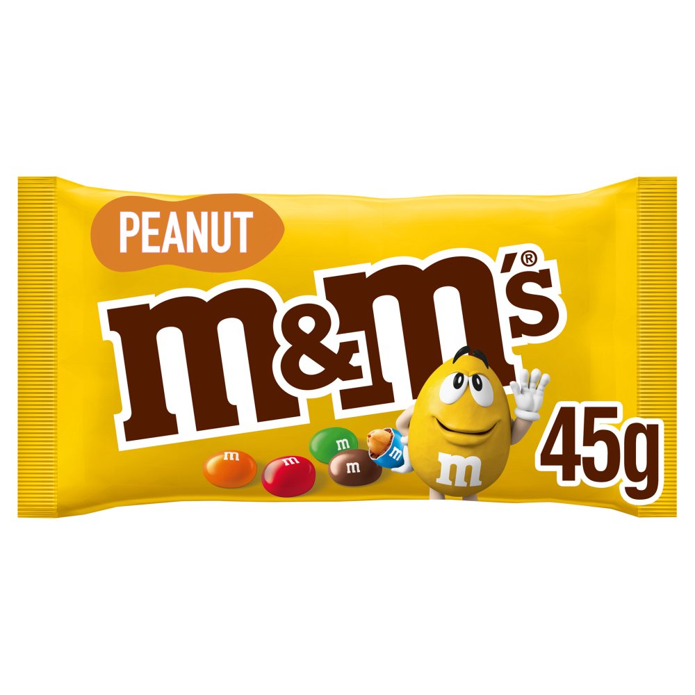 M&M's Chocolate Bag Peanut Chocolate Bag 45G Each Pack Mix Pack