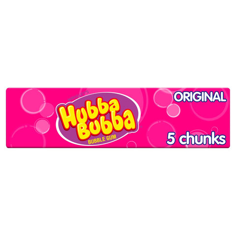 Hubba Bubba Original Bubblegum 5 Chunky Chews