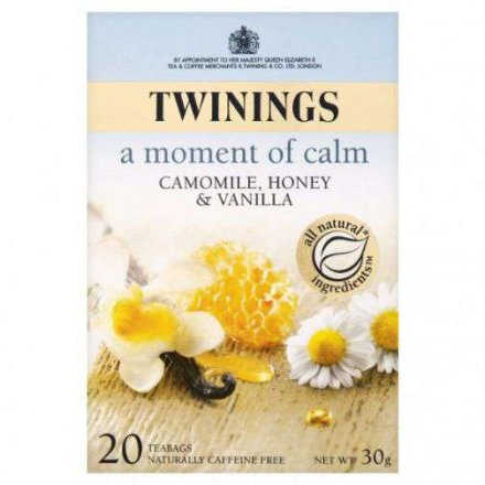 Twinings Camomile, Honey and Vanilla Tea Bag - 20 Teabags (Pack of 4)
