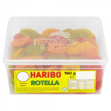 Haribo Rotella tub 960g (Pack of 1)