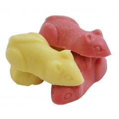 Kingsway Pink & White Mice 250g Bag