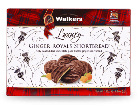 Walkers Ginger Royals 150g (Pack of 12)