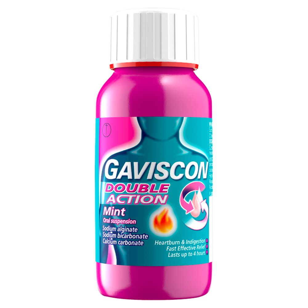 Gaviscon Double Action Mint Oral Suspension 150ml