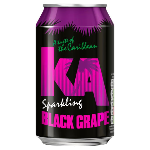 KA Sparkling Black Grape 330ml,   
