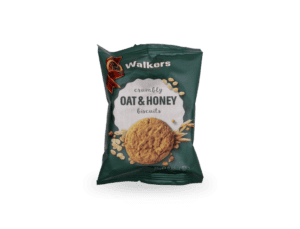 Walkers Oat ‘n Honey Biscuits 2’s CASE 25g (Pack of 100)