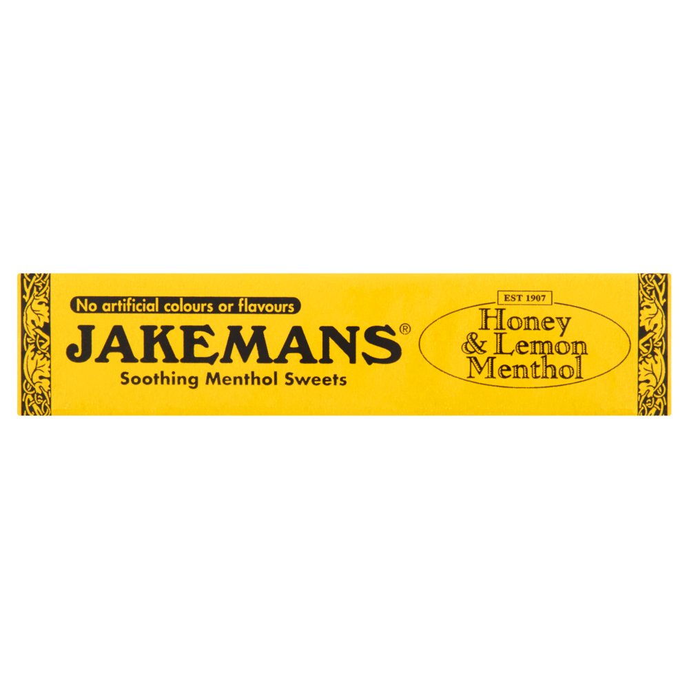 Jakemans Honey & Lemon Menthol Soothing Menthol Sweets 41g