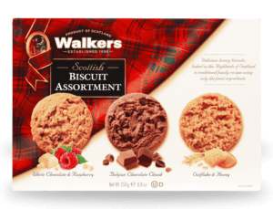 Walkers Scottish Biscuit Assortment 250g (Pack of 12)