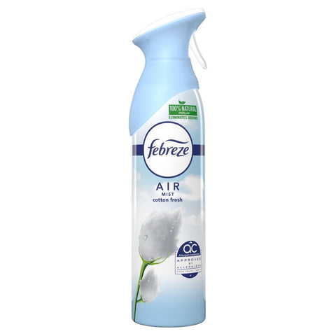 Febreze Air Freshener Spray Heavy Duty Cotton Fresh 300 ML