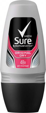Sure Men Original Roll-On Anti-Perspirant Deodorant 50ml (Pack of 6)