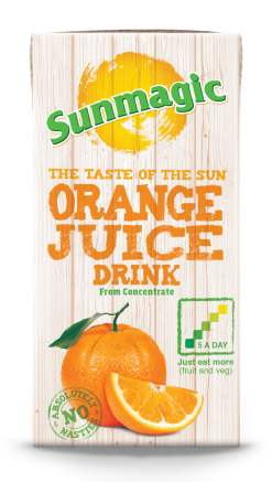 Sun Magic Pure Orange Tetra 200ml (Pack of 24)
