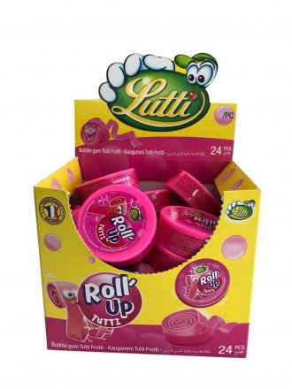 Lutti Roll-Up Fruit Tape 29g (Pack of 24)