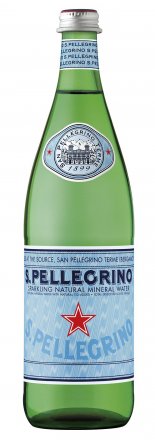 San Pellegrino Sparkling Natural Mineral Water NRB 750ml (Pack of 12)