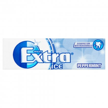 Wrigley's Extra Ice Peppermint - 10 Pieces 14g (Pack of 30)