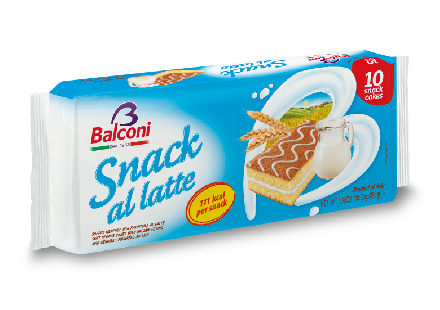 Balconi Snack Al Latte (Pack of 15)