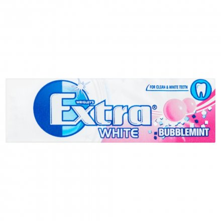 Wrigley's Extra Ice White Bubblemint - 10 Pieces 14g (Pack of 30)