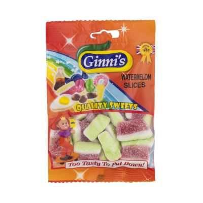 Ginni Watermelon 140g (Pack of 10)