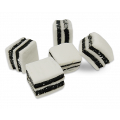 Taveners Black & White Mints 250g Bag