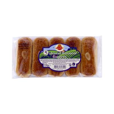 Cakezone Almond Fingers (Pack of 16)