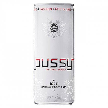 Pussy Energy Drink 250ml (Pack of 24)