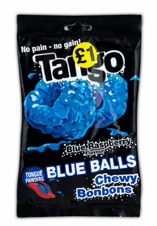Tango Blue Chew Bonbon 140g (Pack of 12)