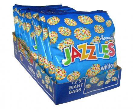 Hannah's Jazzles White 200g (Pack 12)