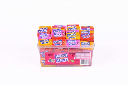 Maoam Bloxx Drum 880g (Pack of 1)