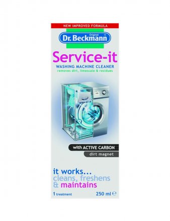 Dr Beckmann Service-it Washing Machine Cleaner with Active Carbon 250g (Pack of 6)