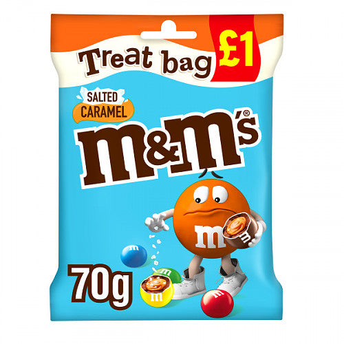 M&M's Salted Caramel Chocolate  Treat Bag 70g