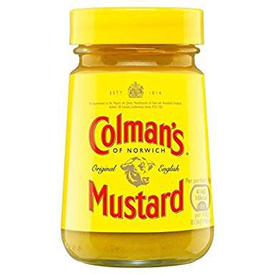 Colman's English Mustard Jar 100g (Pack of 8)