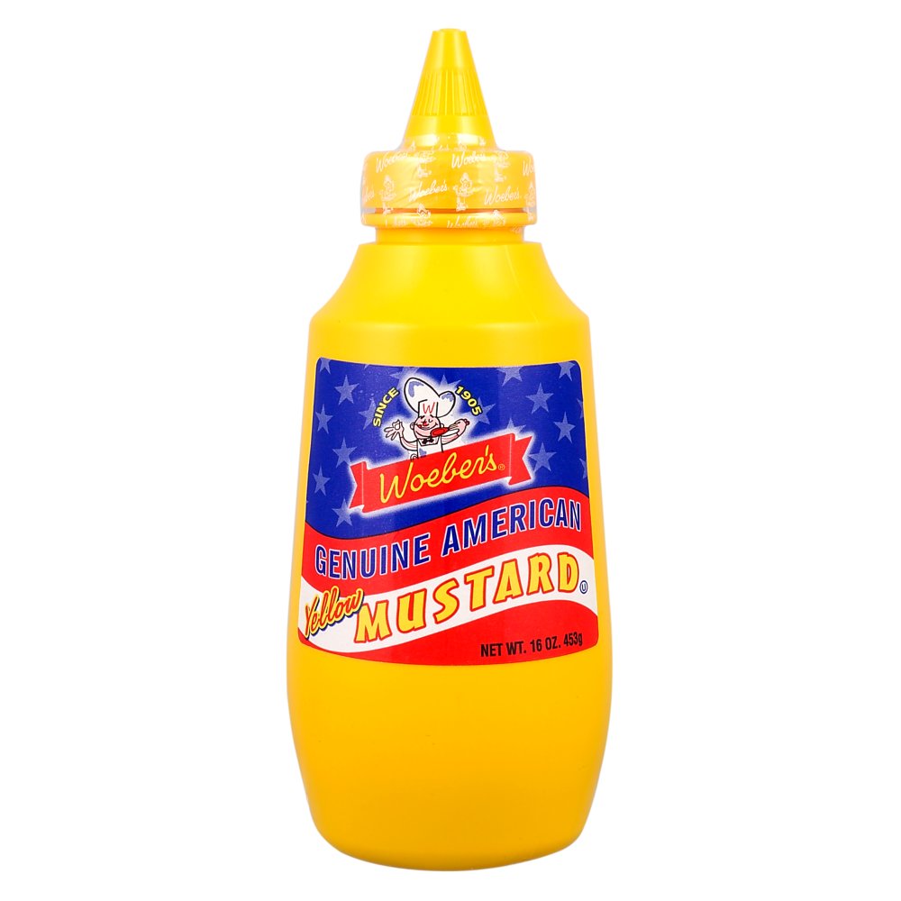 Woeber's Genuine American Yellow Mustard 453g