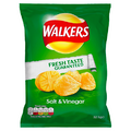 Walkers Crisps Salt & Vinegar 32.5g (Pack of 32)