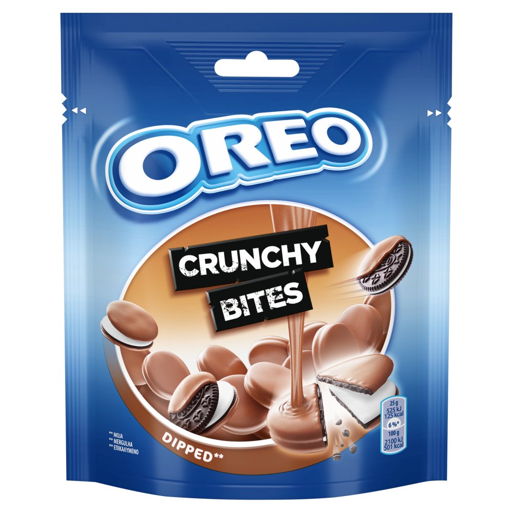 Oreo Chocolate Dipped Crunchy Bites Pouch 110g  