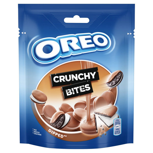 Oreo Chocolate Dipped Crunchy Bites Pouch 110g  