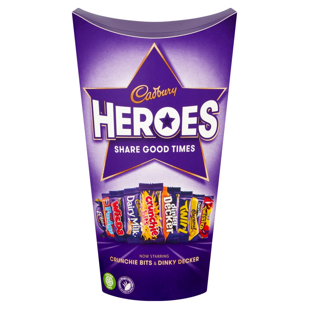 Cadbury Heroes Chocolate Carton 290g