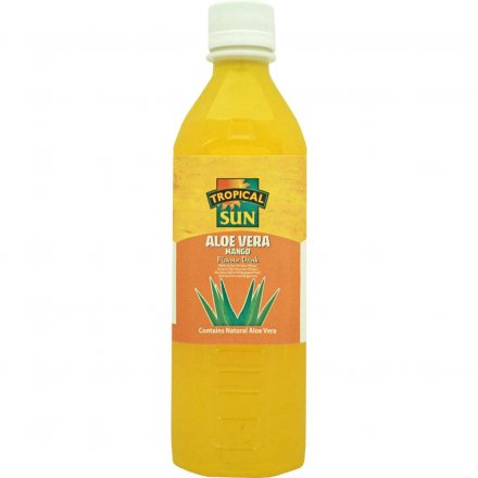 Tropical Sun Aloe Vera Mango 500ml (Pack of 12)