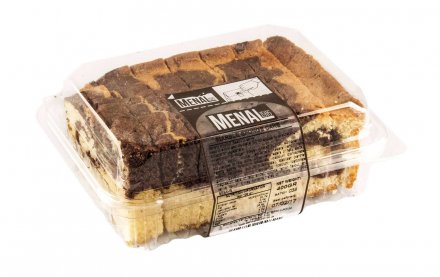 Menal Marble Sponge Cake Slices 400g (Pack of 7)