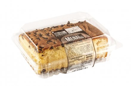 Menal Choco Chip Sponge Slices 400g (Pack of 7)