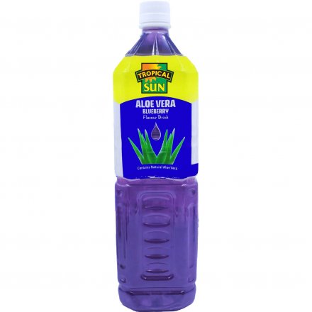 Tropical Sun Aloe Vera Blueberry 1.5Ltr (Pack of 6)