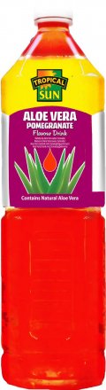 Tropical Sun Aloe Vera Pommegranate 1.5Ltr (Pack of 6)