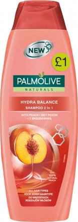 Palmolive 2 in 1 Hydra Balance Shampoo 350ml (Pack of 6)