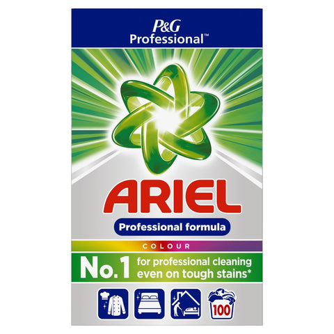 Ariel Professional Powder Detergent Color 6.5kg 100 Washes