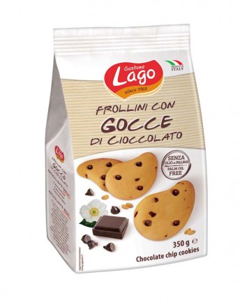 Lago Chocolate Chip Cookie 350g (Pack of 12)