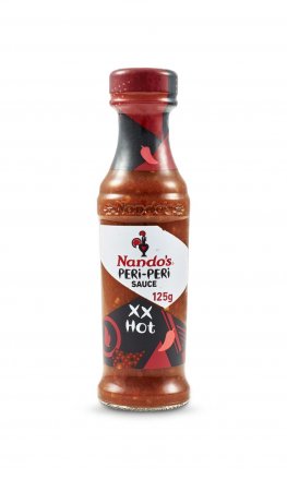 Nando's Extra Hot Peri-Peri Sauce 125g (Pack of 6)