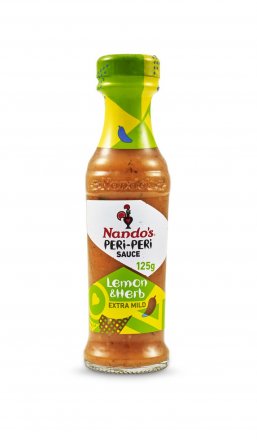 Nando's Lemon & Herb Peri-Peri Sauce 125g (Pack of 6)
