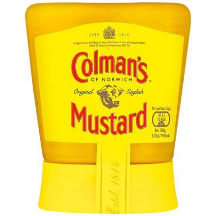 Colman's Original English Squeezy Mustard 150g (Pack of 6)