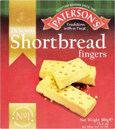 Paterson Shortbread Fingers 300g (Pack of 14)