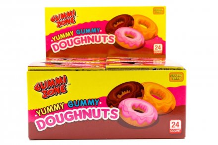 Gummi Zone Dughnuts 23g (Pack of 24)