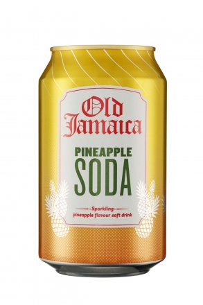 Old Jamaica Pineapple Soda 330ml (Pack of 24)